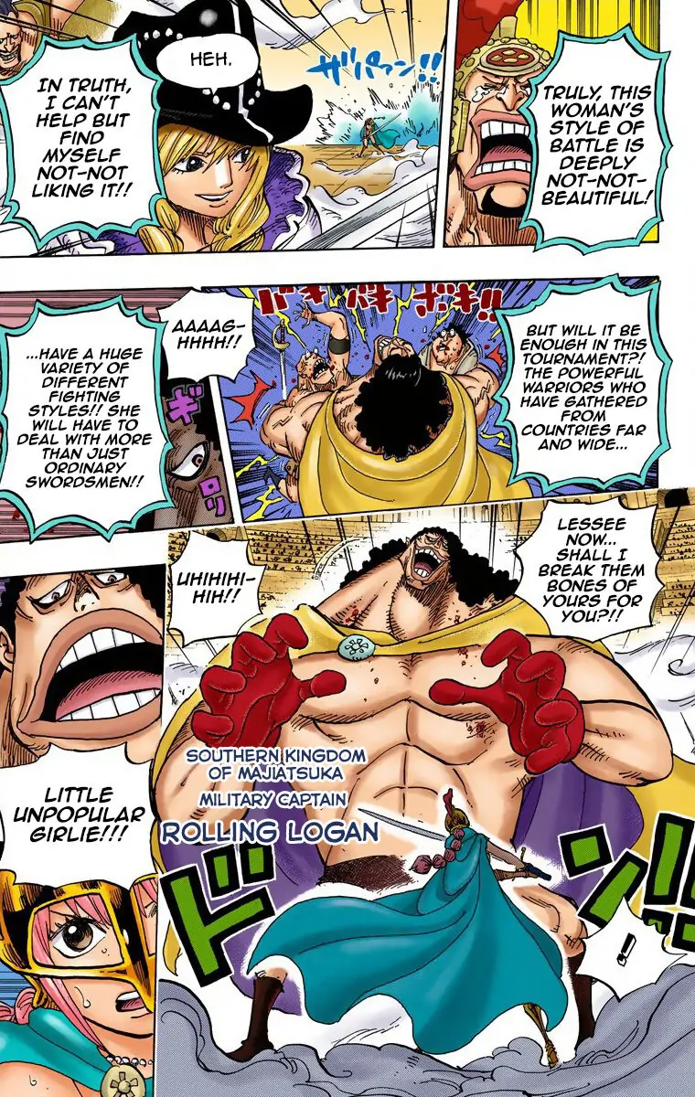 One Piece Digital Colored Chapter 725 image 13